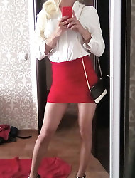 Ripened t-girl slut looks fuckable