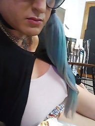 Mature woman with penis - 19 images